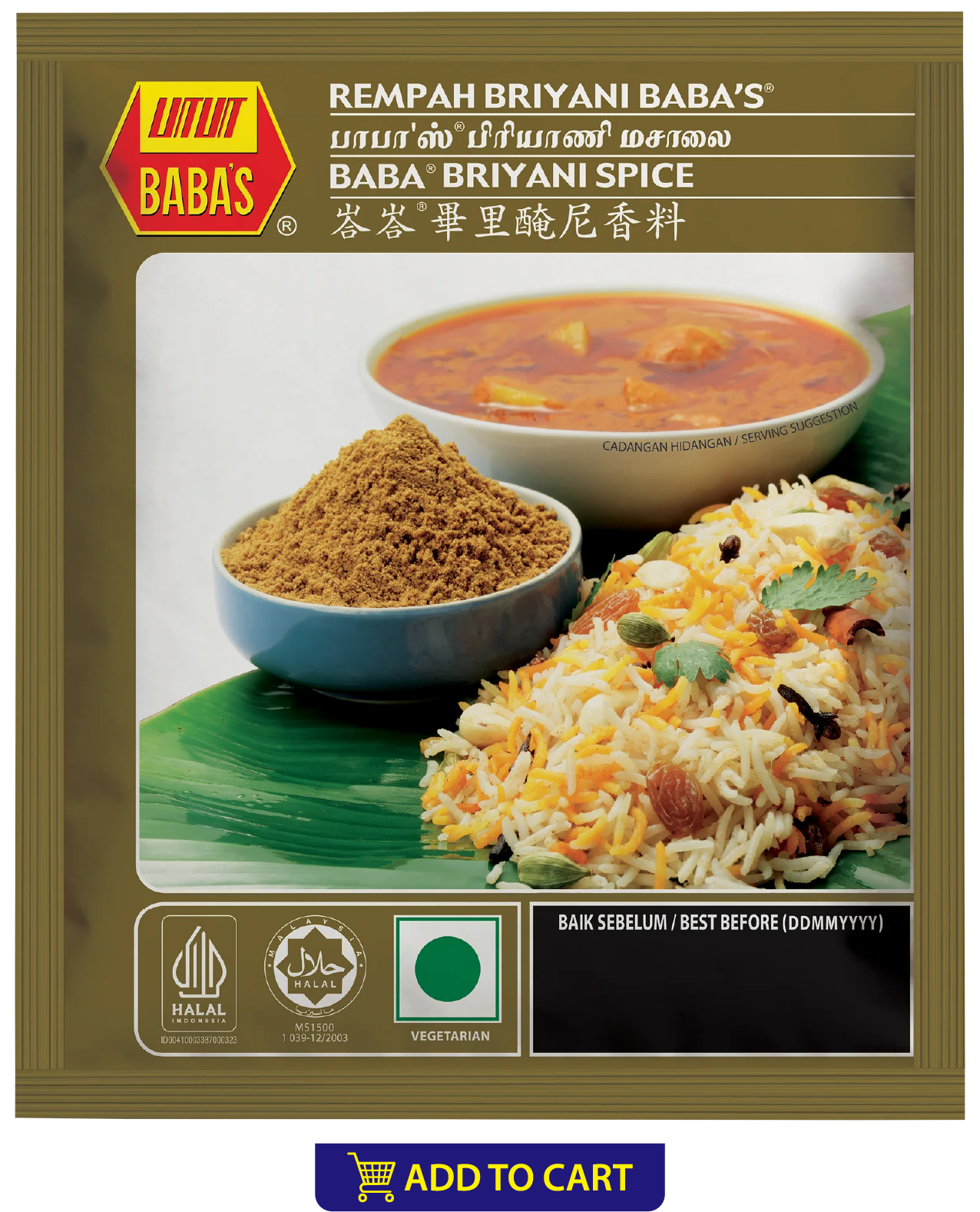 BABA'S BRIYANI SPICE
