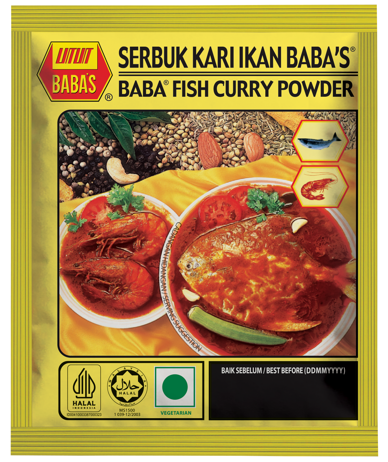 BABA'S FISH CURRY POWDER