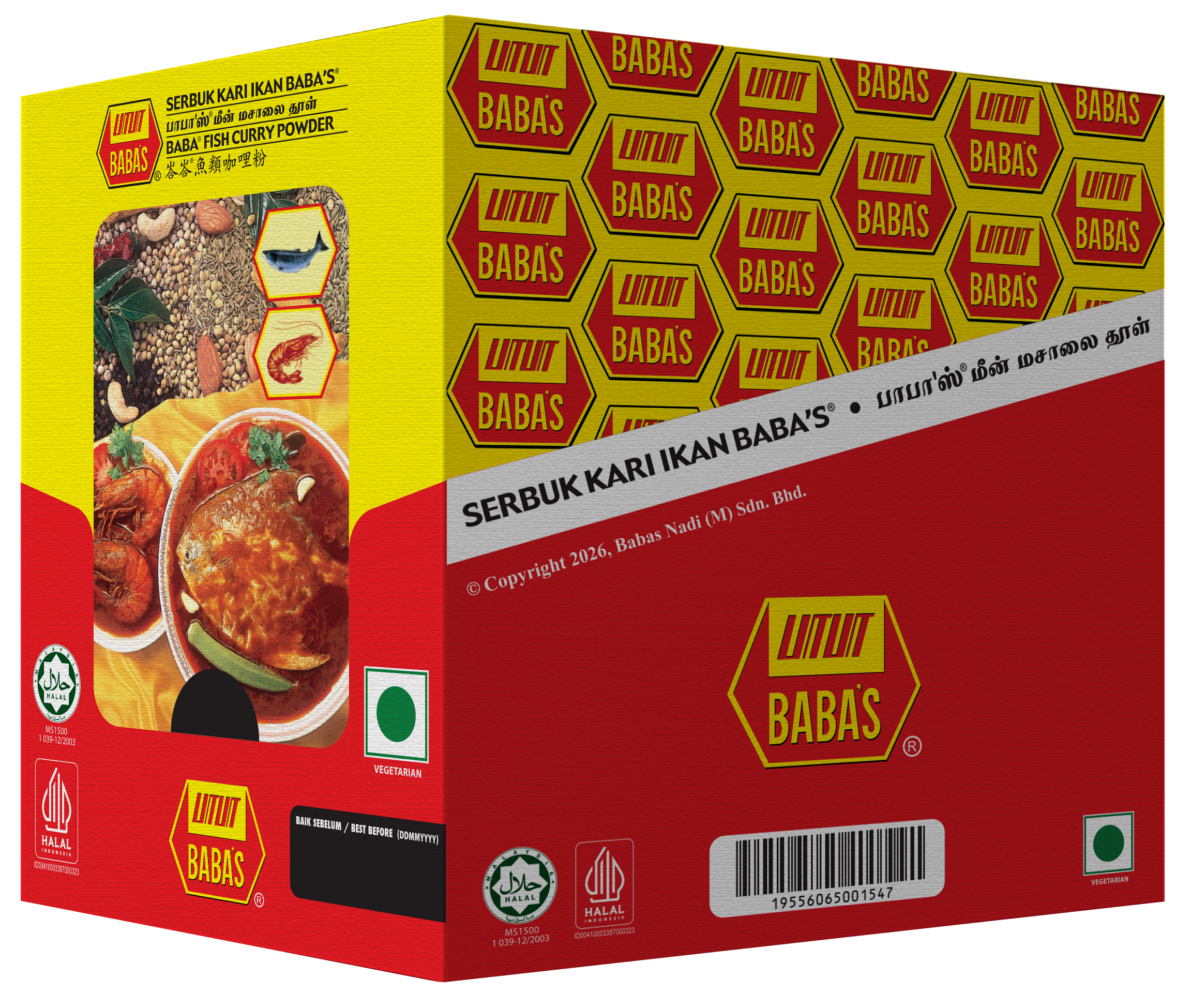BABA'S FISH CURRY POWDER