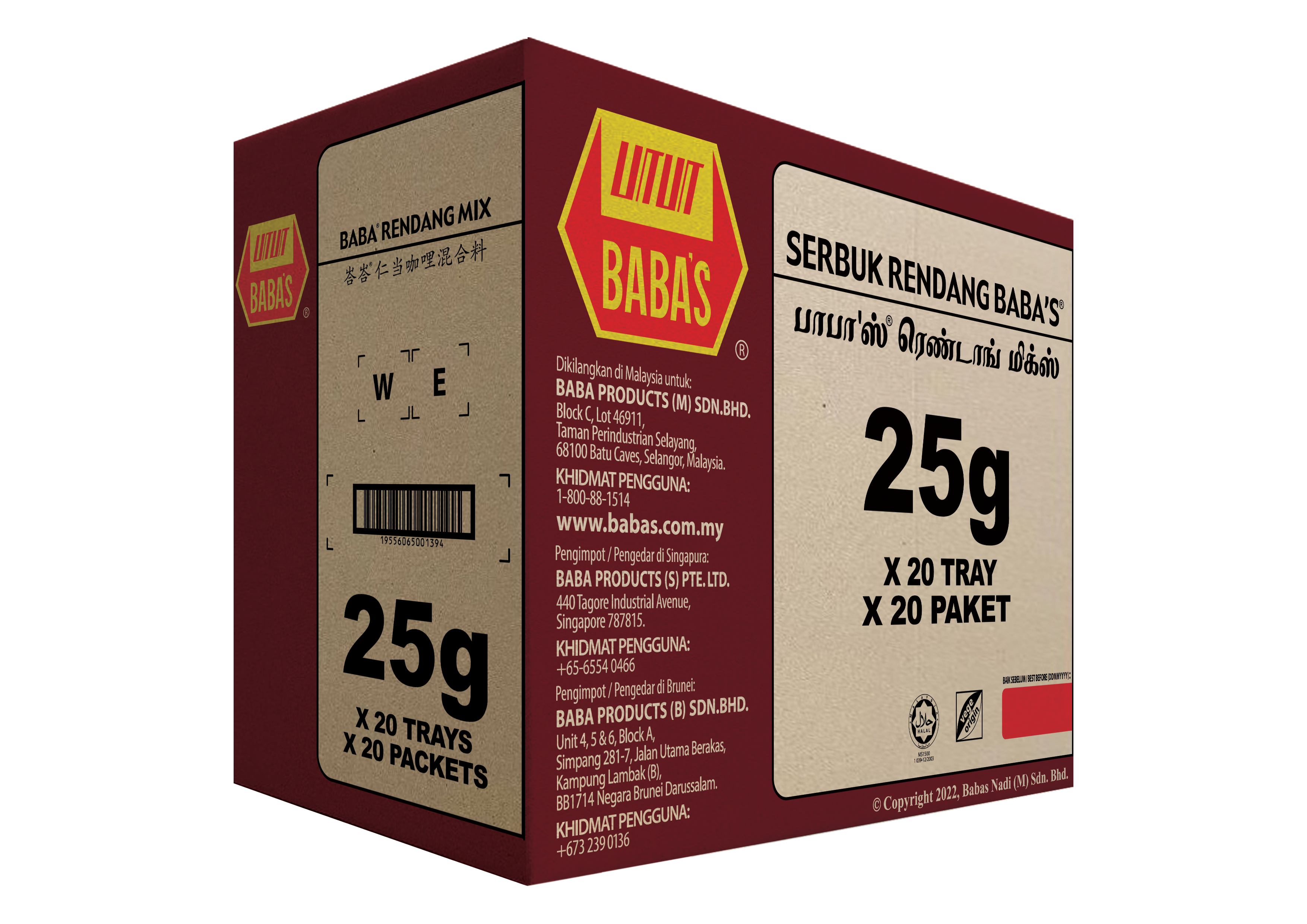 BABA'S RENDANG MIX