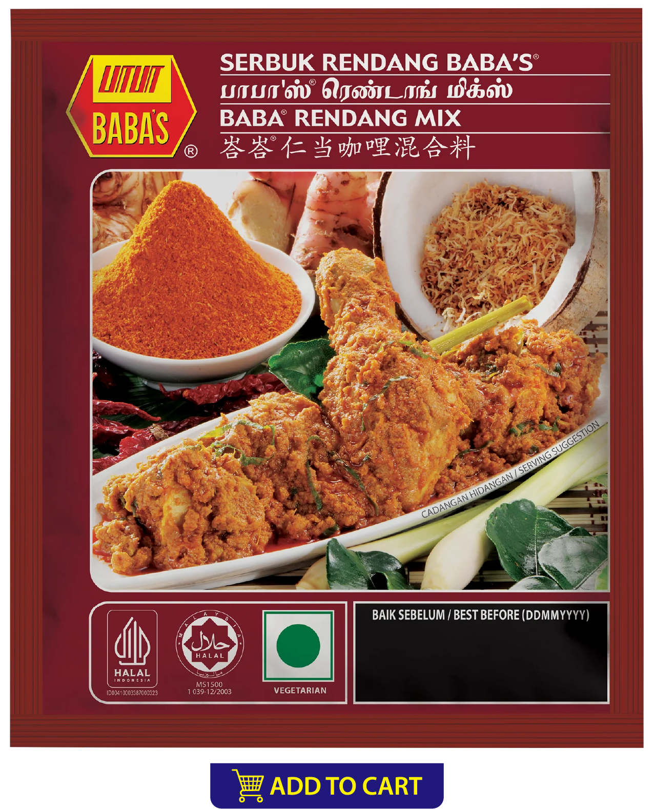 BABA'S RENDANG MIX