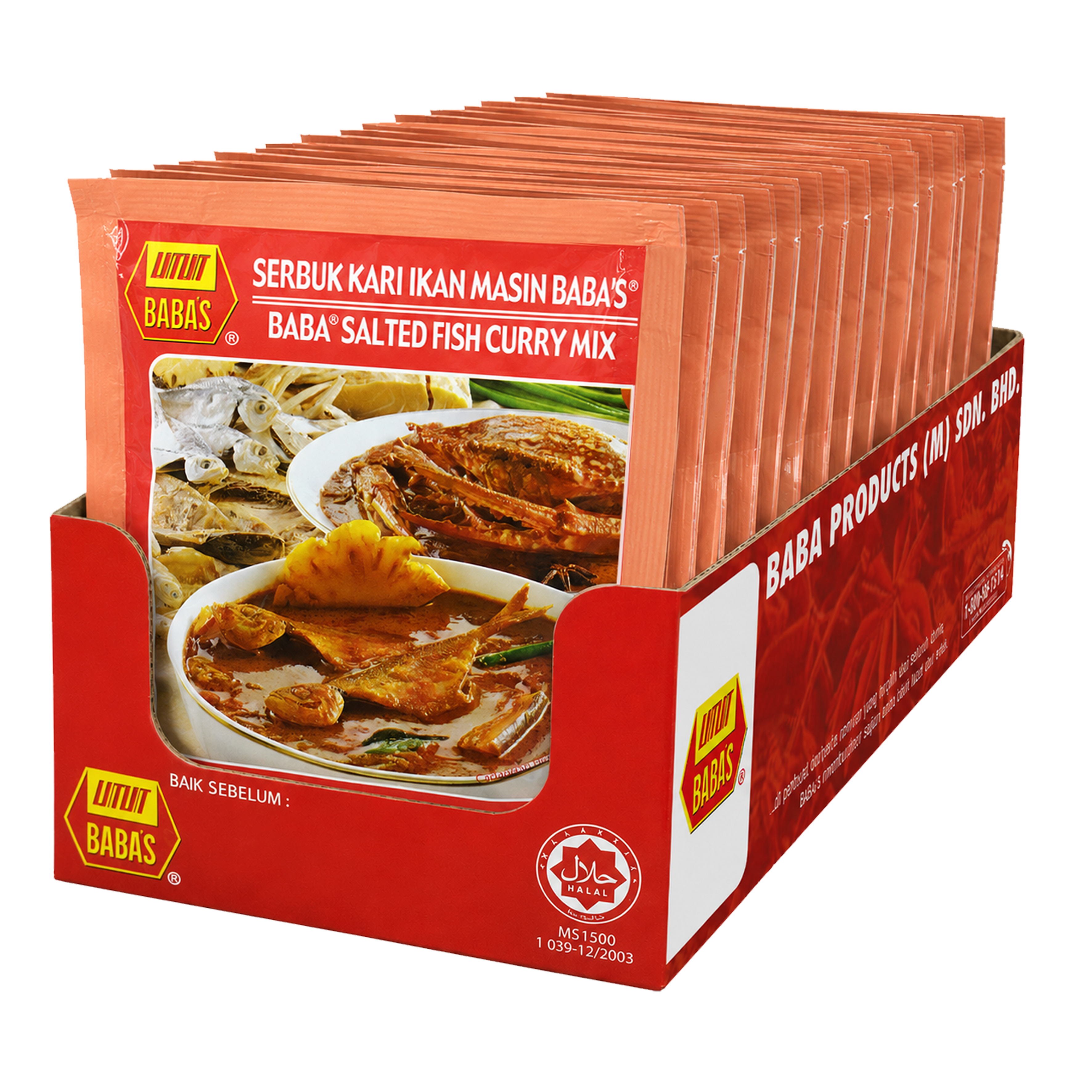 BABA'S SALTED FISH CURRY MIX