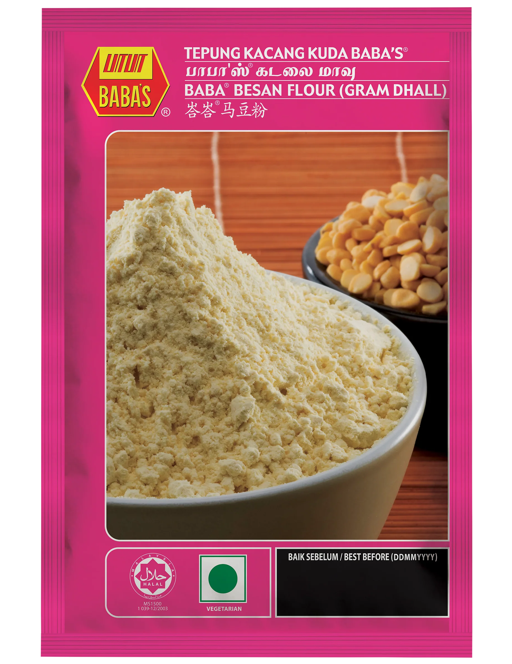 BABA'S BESAN FLOUR (GRAM DHALL)
