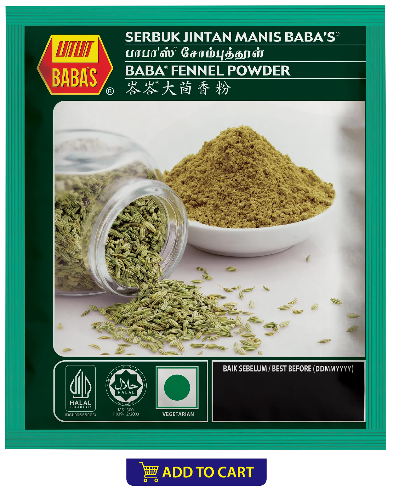 BABA'S FENNEL POWDER