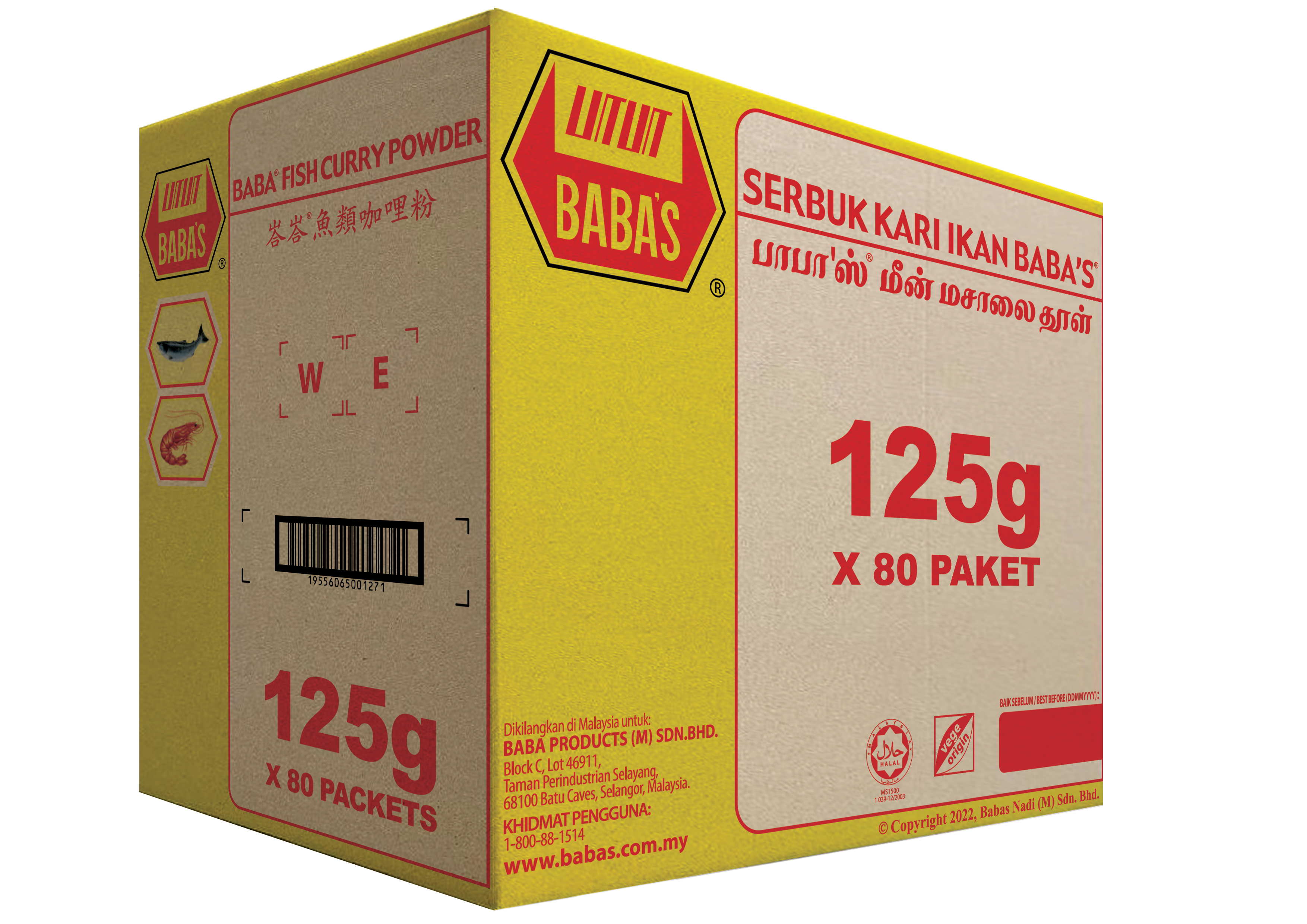 BABA'S FISH CURRY POWDER