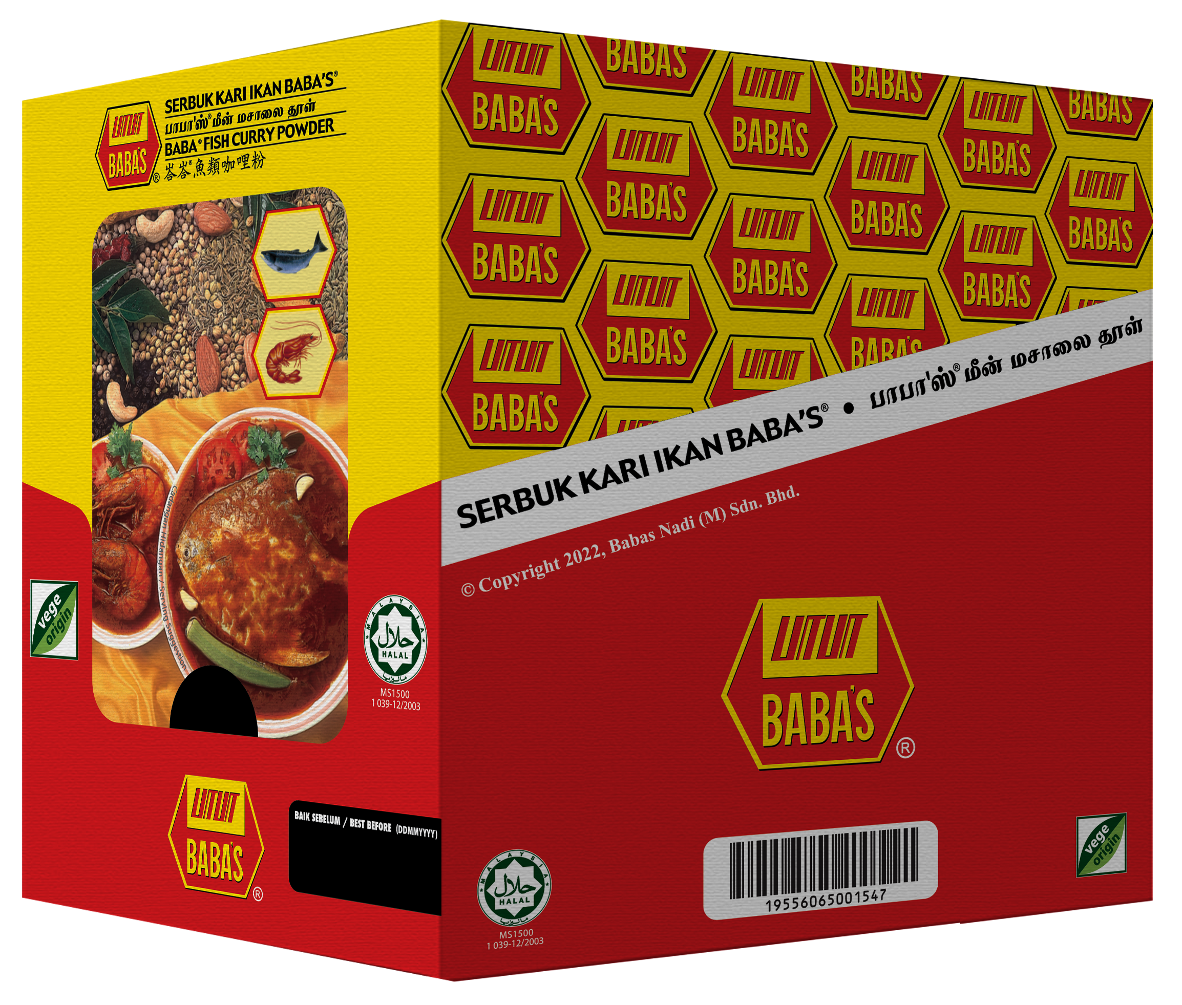 BABA'S FISH CURRY POWDER