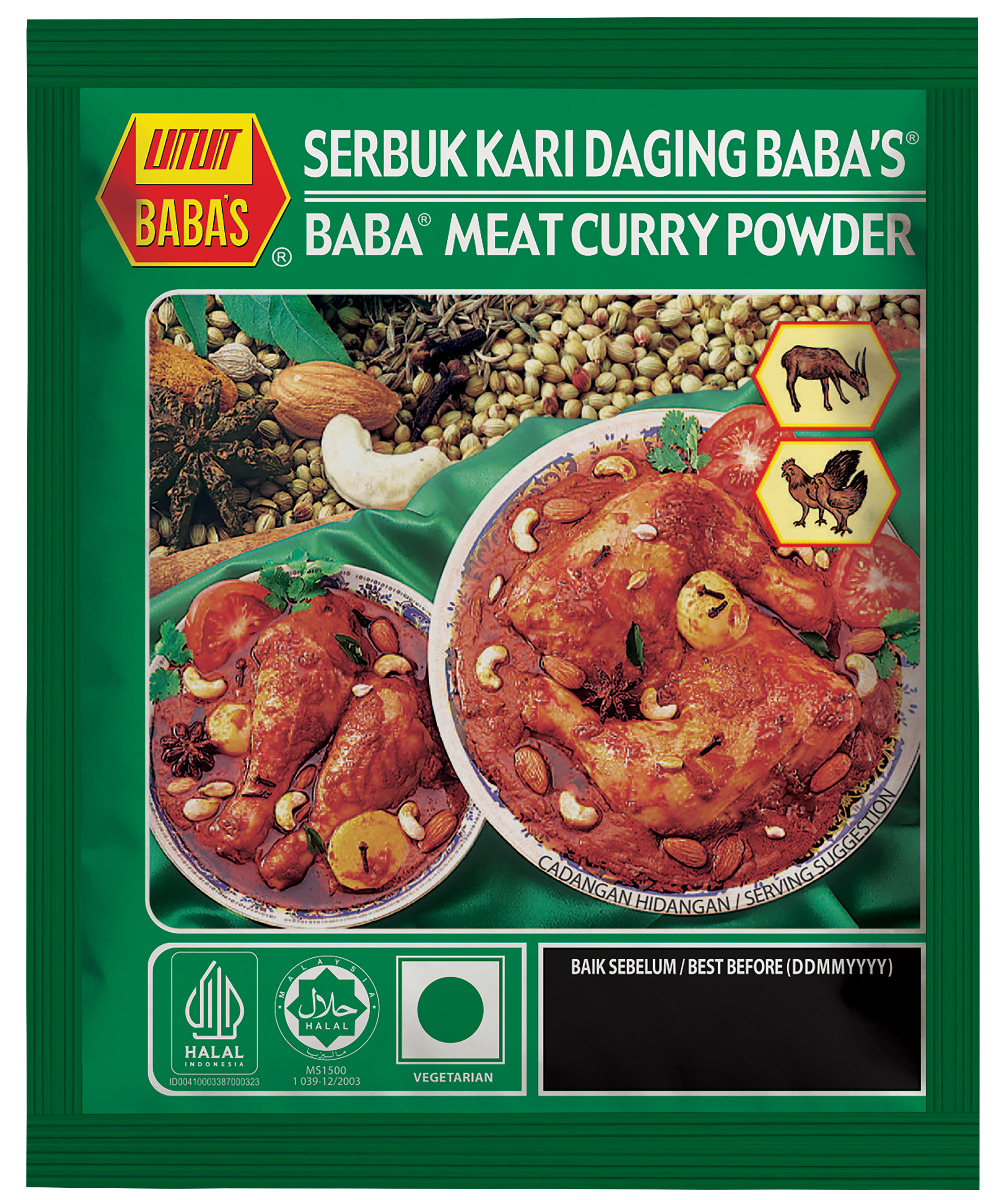 BABA'S MEAT CURRY POWDER