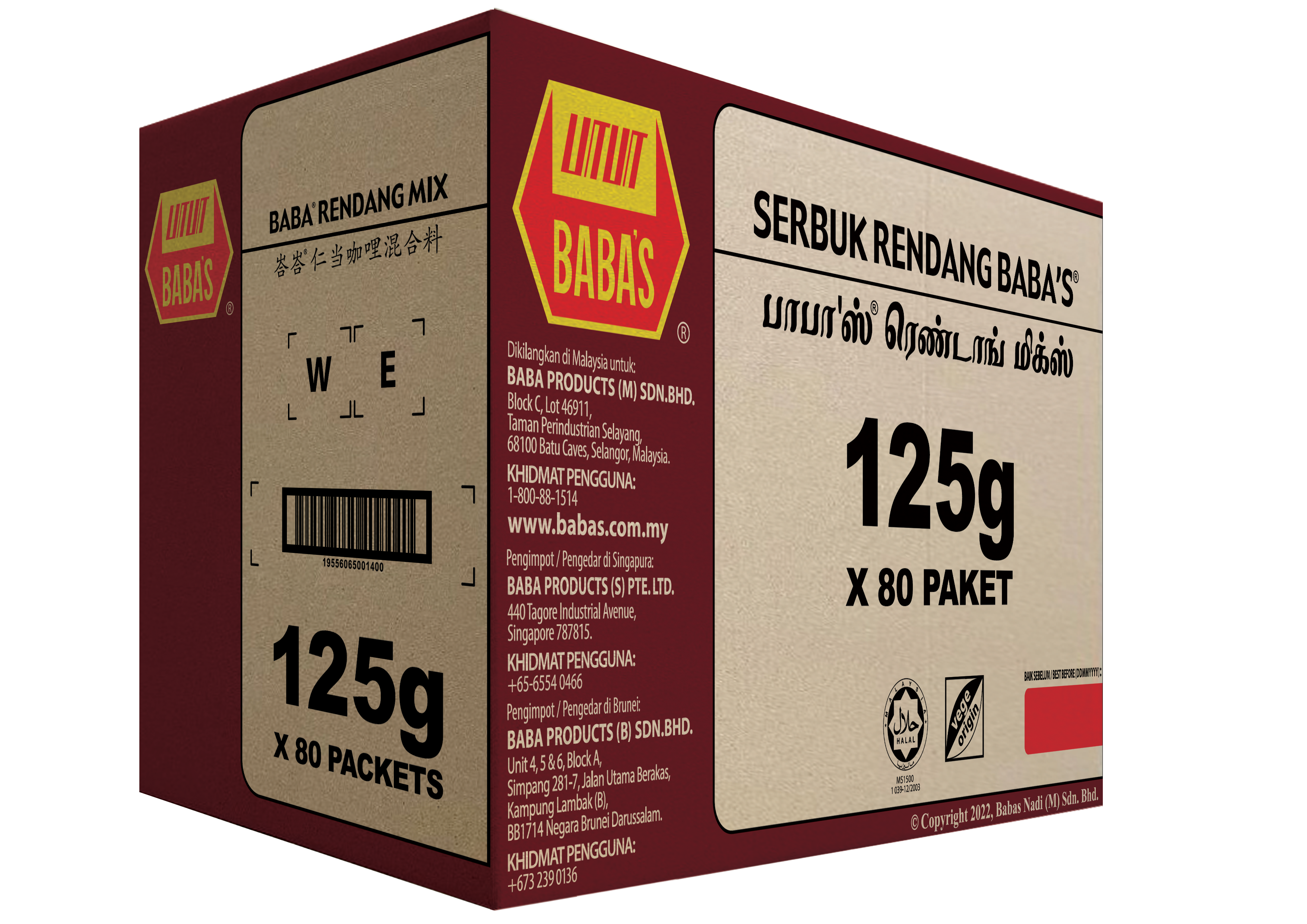 BABA'S RENDANG MIX