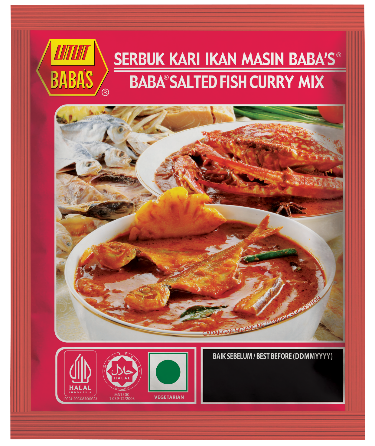 BABA'S SALTED FISH CURRY MIX