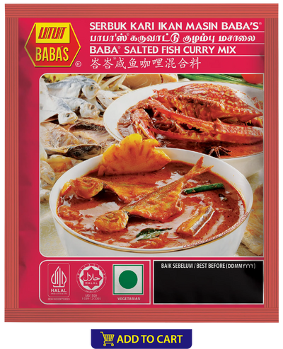 BABA'S SALTED FISH CURRY MIX