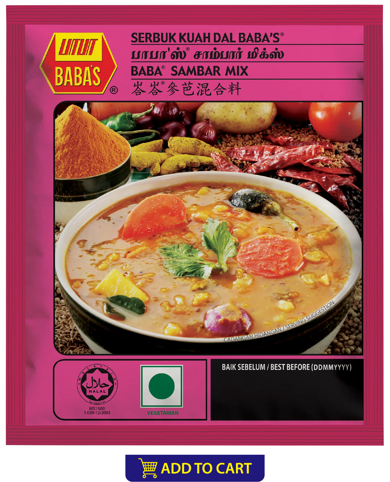 BABA'S SAMBAR MIX