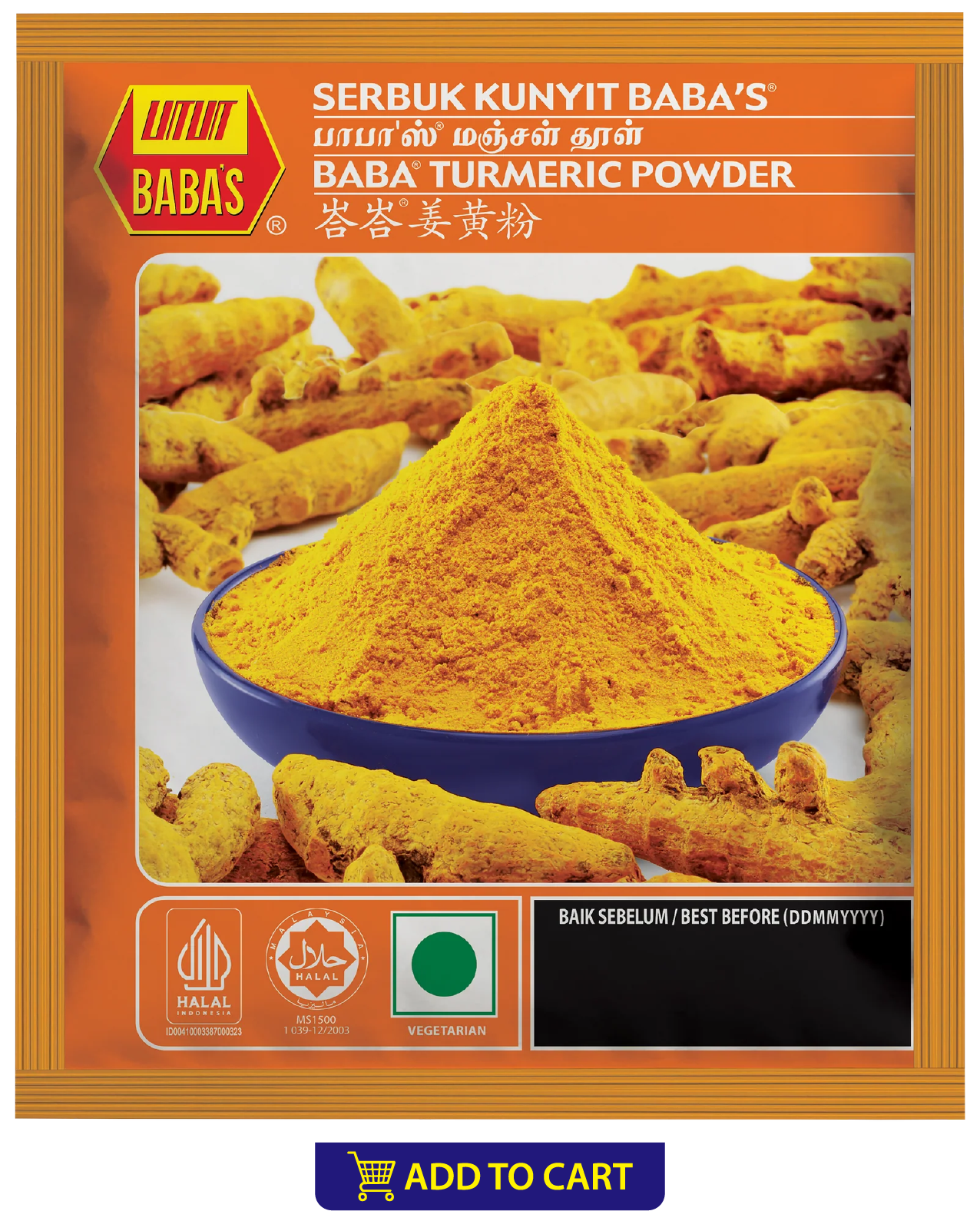 BABA'S TURMERIC POWDER