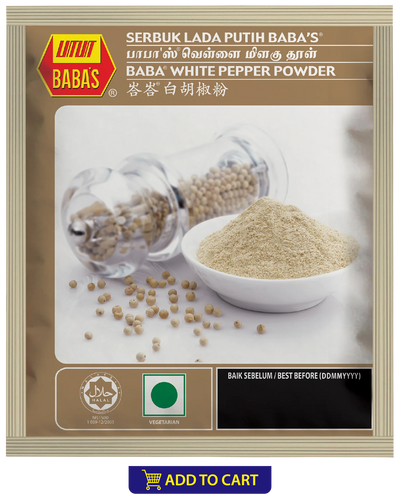 BABA'S WHITE PEPPER POWDER